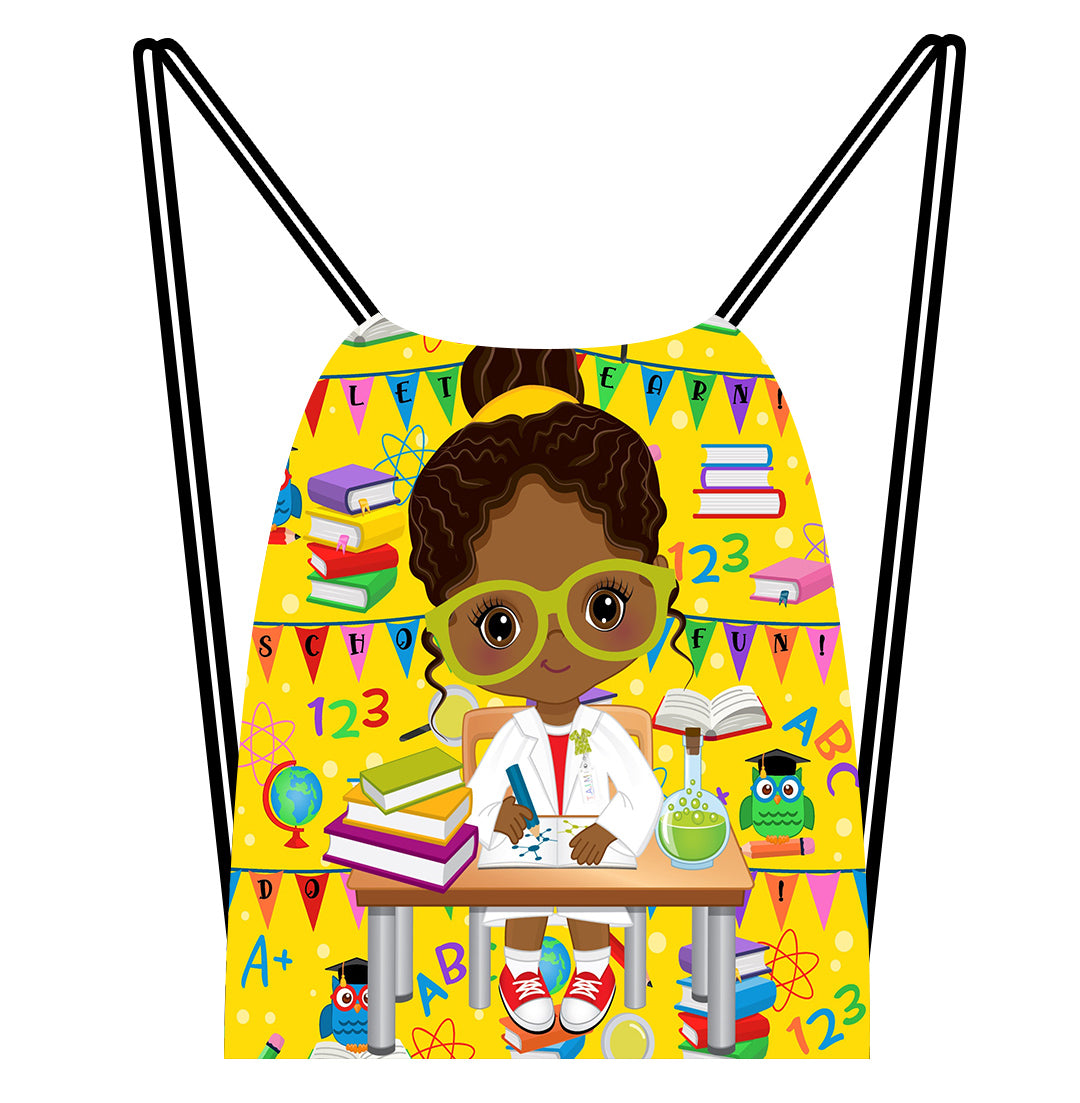 Science Girls - Drawstring Bags