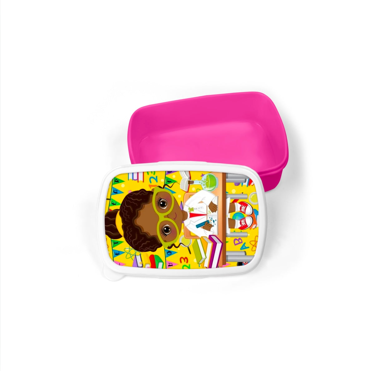 Girls Plastic Lunch Box Containers