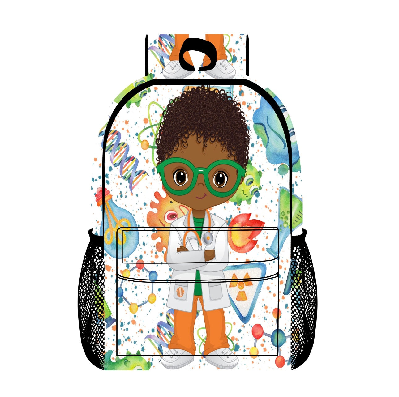 Ryan the Rattler 3D Backpack