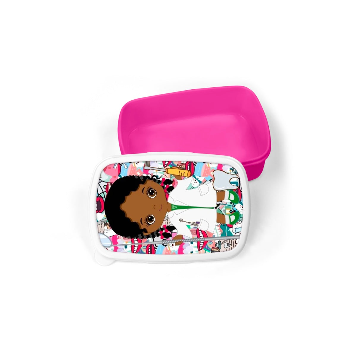 Girls Plastic Lunch Box Containers