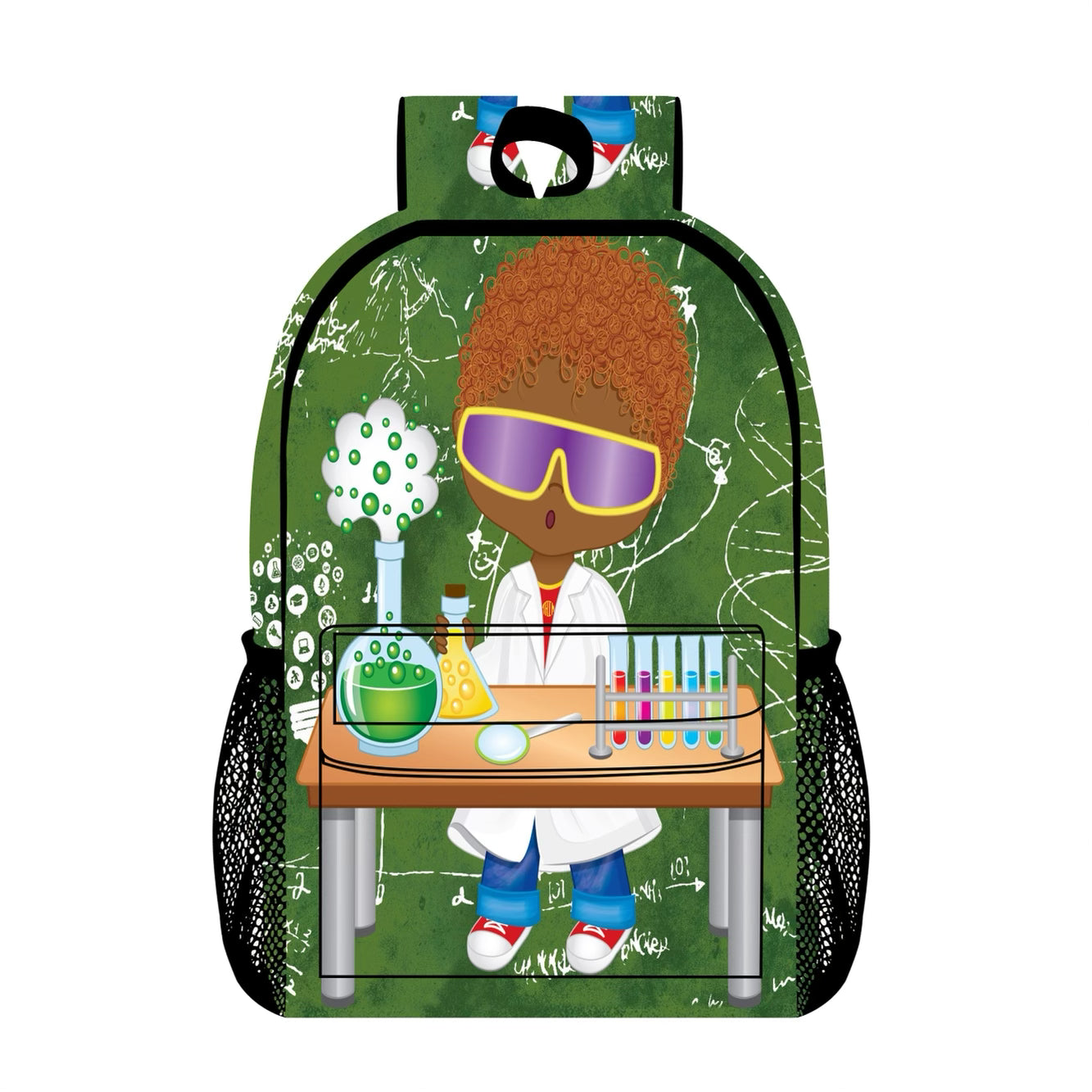 Zac the Lab Student 3D Backpack