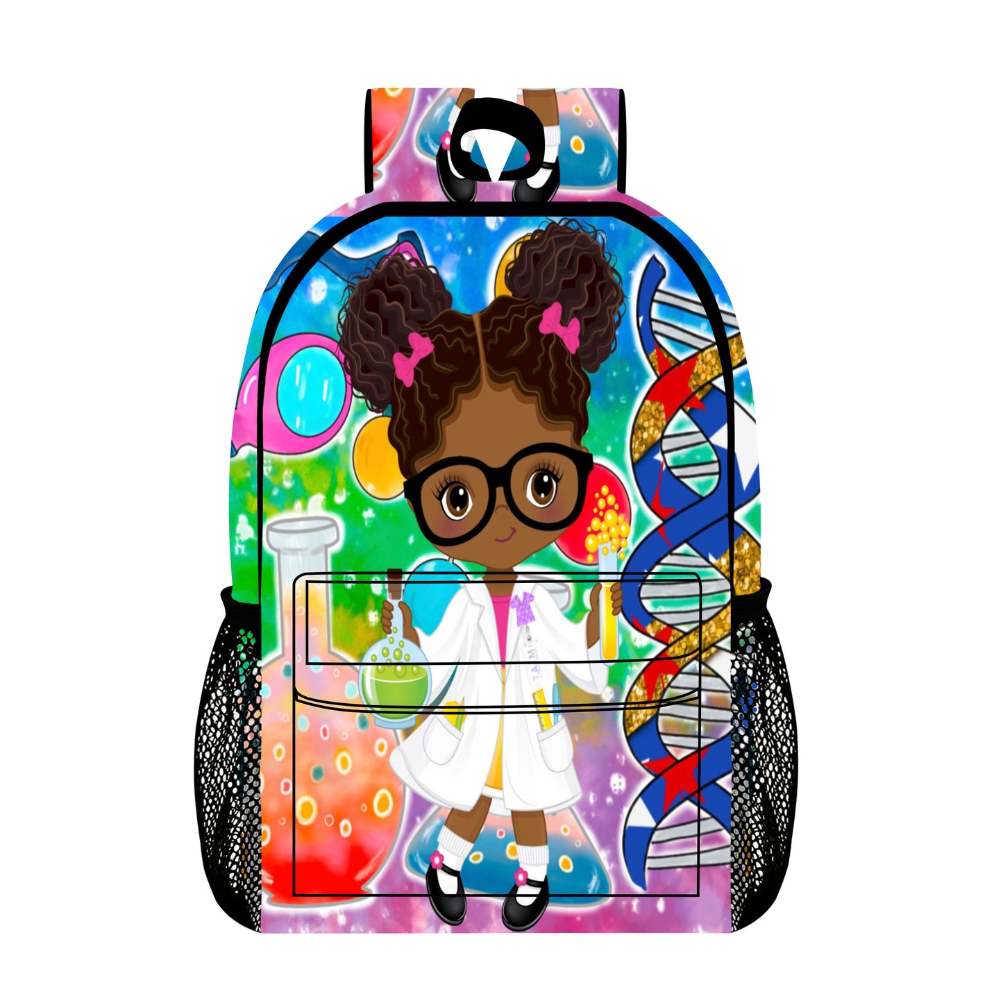 Amber the Scientist 3D Backpack