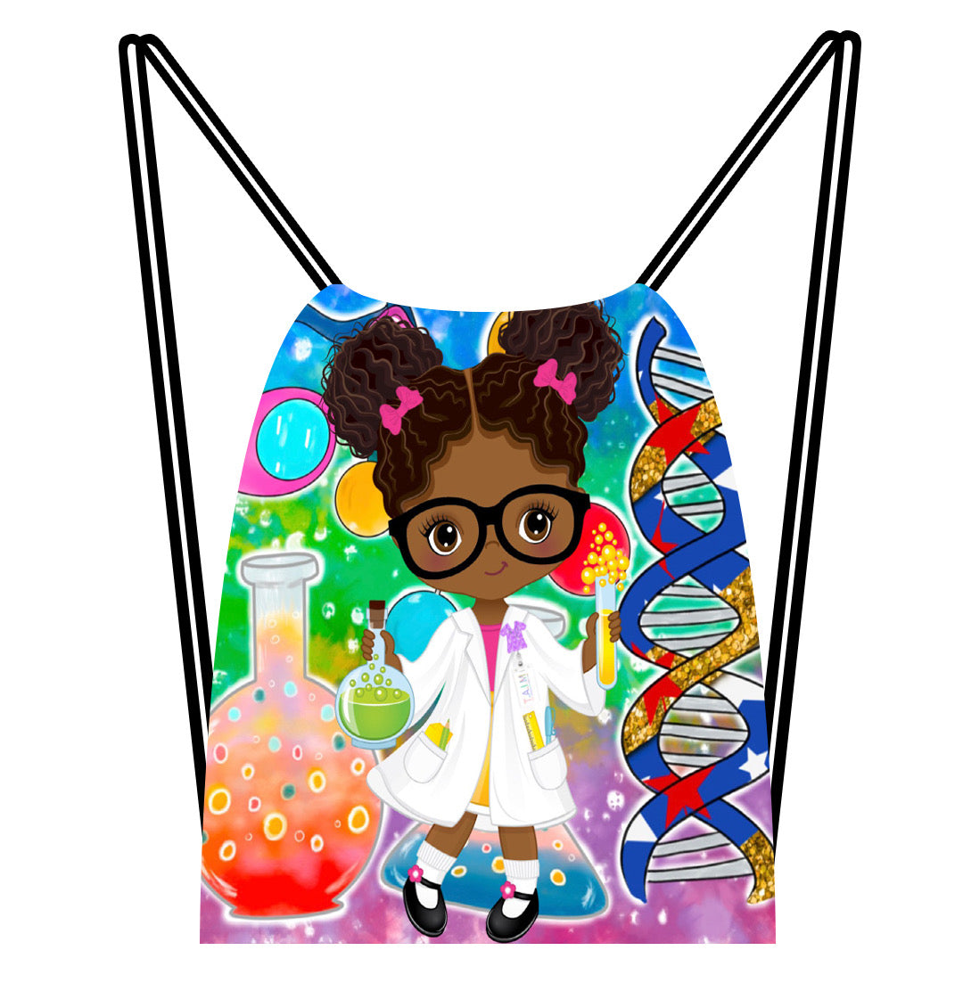 Science Girls - Drawstring Bags